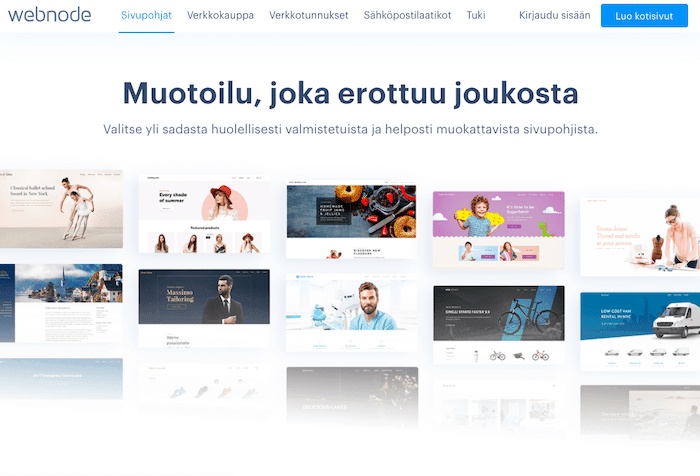 Kuva webnoden sivupohjista.